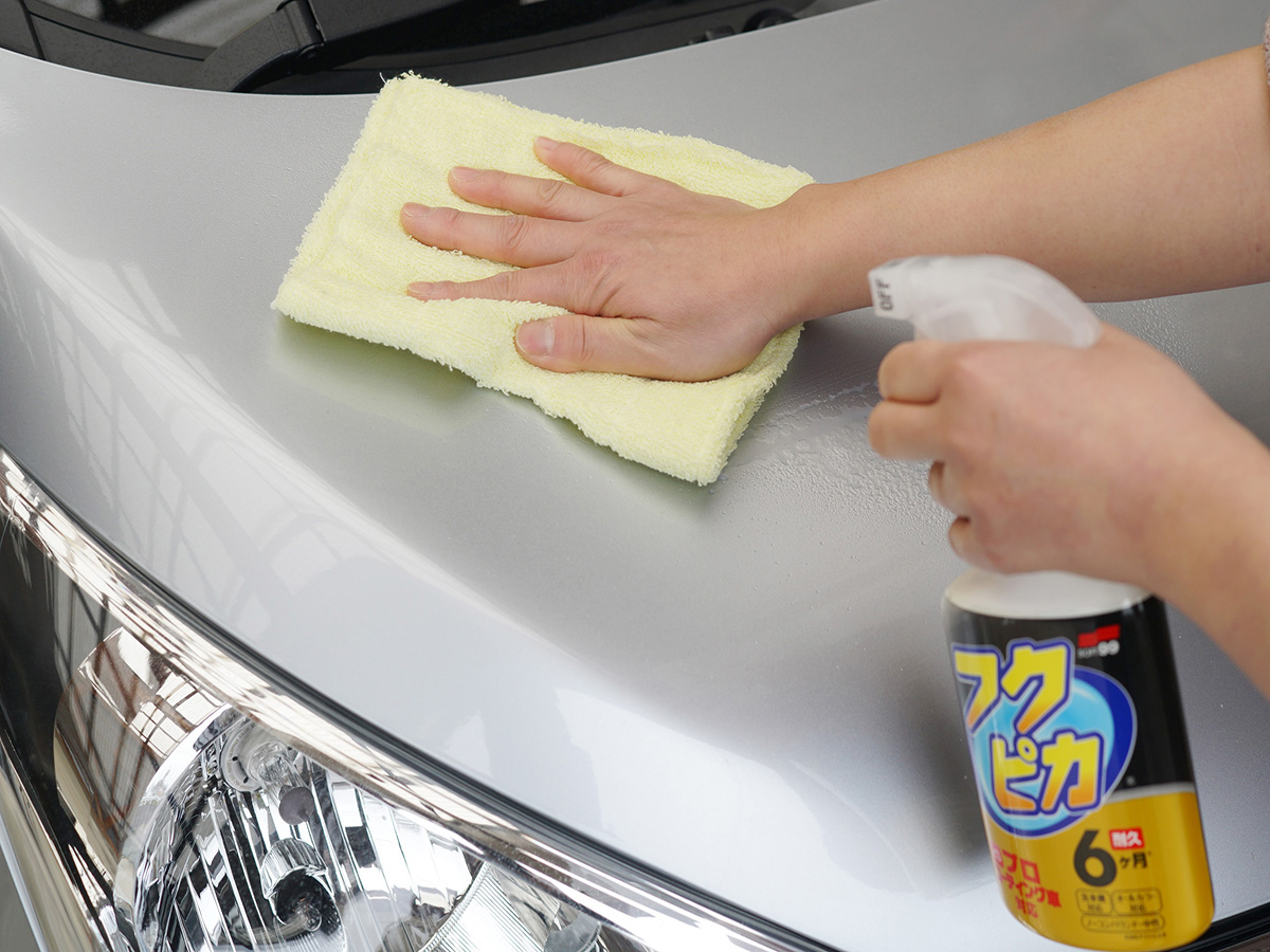 車の汚れが気になり即洗車 雨の日にガレージ内で洗車しました ソフト99広報ブログ 99ブロ