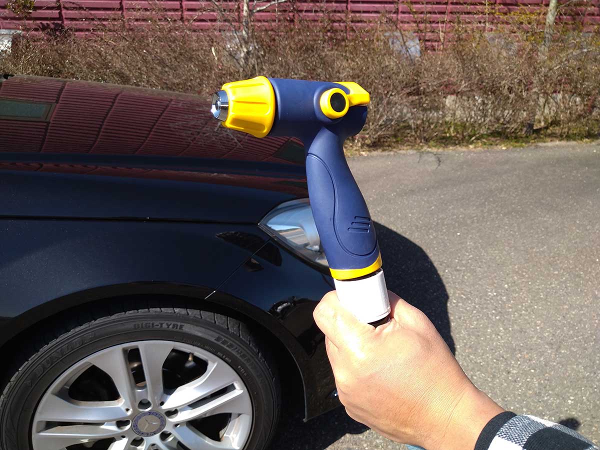トラスト 高圧 散水 ノズル 洗浄 クリーニングガン 洗車 ガーデニング