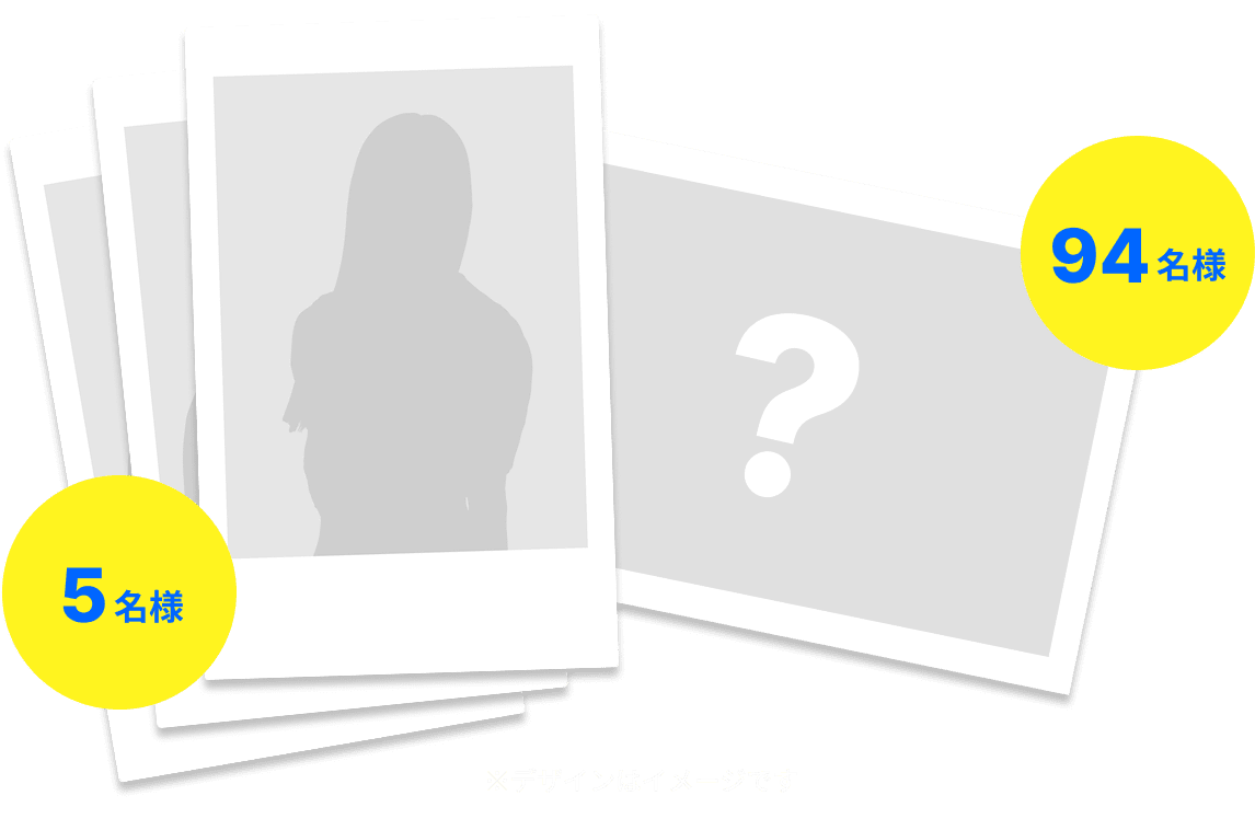 サイン入りチェキ・オリジナルポストカード 抽選で5名様・94名様