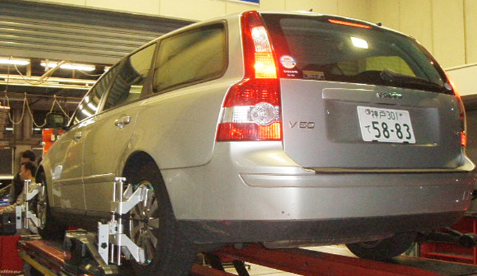 4-wheel alignment tester