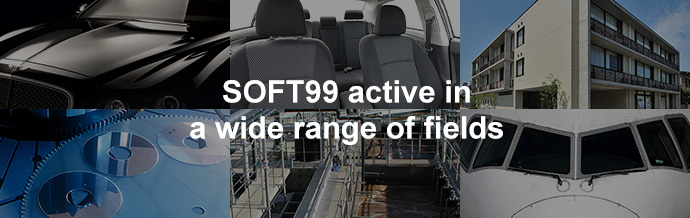 SOFT99 active in a wide range of fields