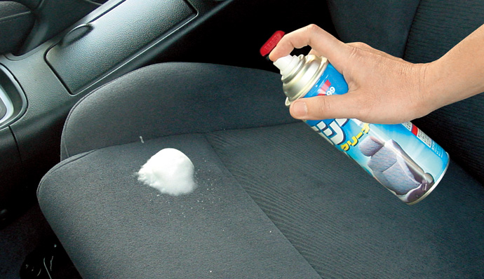 Fabric Seat Cleaning < Spray type >, How to use products - Interior, Car  Maintenance Guide