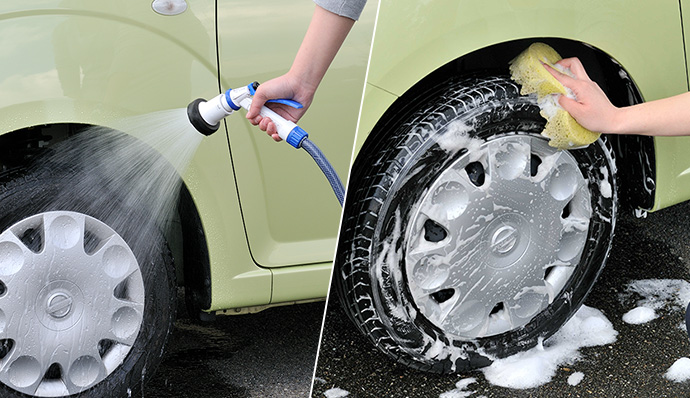 Car Shampoo in Car Wash 