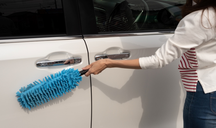 洗車モップを使用する際のポイント