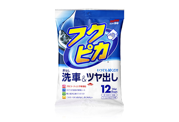 FUKUPIKA WASH&WAX 12 wipes