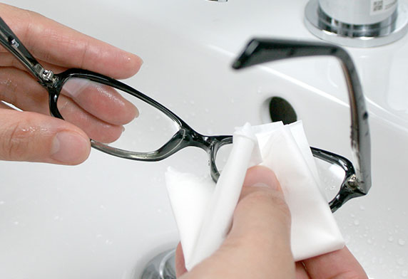 メガネブク 10錠入（洗浄ケース付き）｜メガネ関連 クリーナー｜メガネ 
