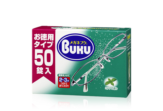 Glass Cleaning Tablet 'Buku' - 50 tablets